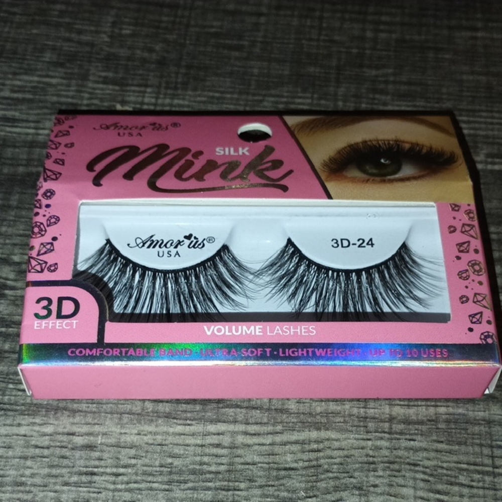 Silk Mink Volume Lashes - Black
